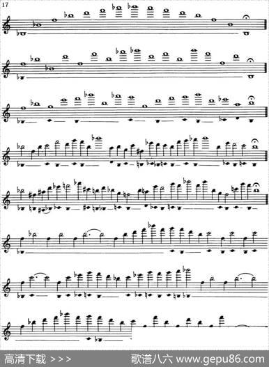 TopTonesForSax（Methode）（萨克斯大小调音阶练习）