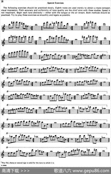 TopTonesForSax（Methode）（萨克斯大小调音阶练习）