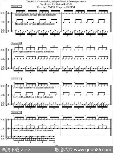 ThomasLang-CreativeCoordination（架子鼓双踩教程P51-75）|ThomasLang（托马斯·朗）
