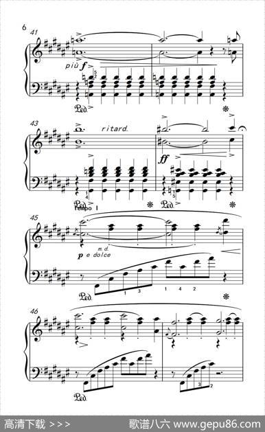 第八级2.春天Op.43No.6（中央音乐学院钢琴（业余）考级教程7-9级）|[挪]格里格