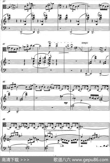 幻想曲（中提琴与钢琴、罗毅作曲版）|罗毅