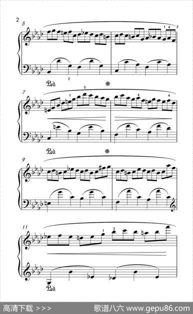 第九级1.练习曲Op.25No.2（中央音乐学院钢琴（业余）考级教程7-9级）|[波]肖邦