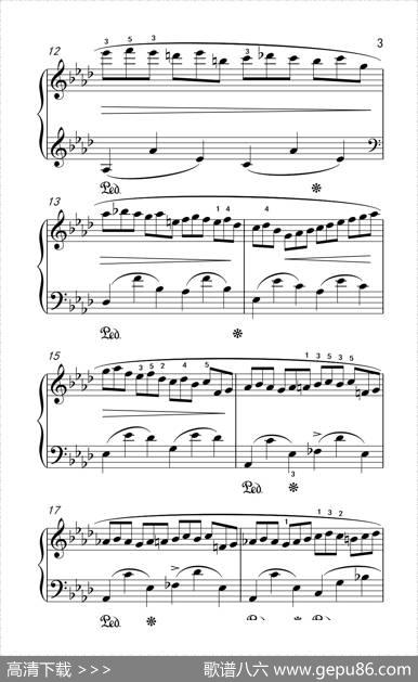 第九级1.练习曲Op.25No.2（中央音乐学院钢琴（业余）考级教程7-9级）|[波]肖邦