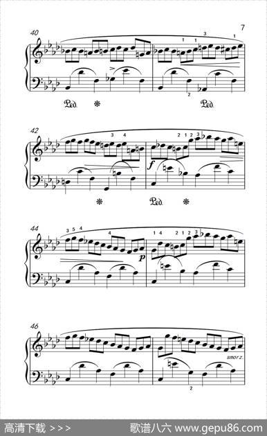 第九级1.练习曲Op.25No.2（中央音乐学院钢琴（业余）考级教程7-9级）|[波]肖邦