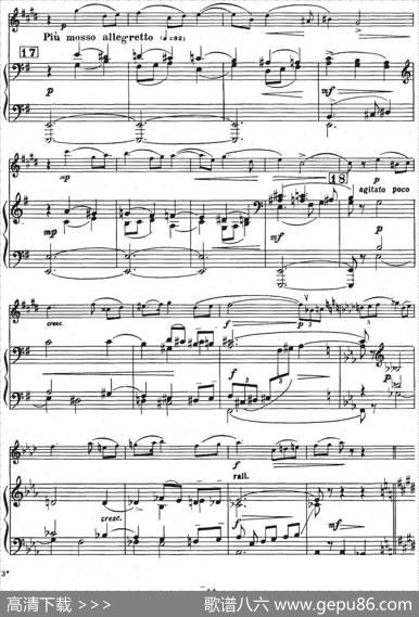 GlazunovOp.109（格拉组诺夫协奏曲Op.109）（萨克斯+钢琴伴奏）|格拉组诺夫