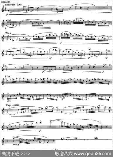 GlazunovOp.109（格拉组诺夫协奏曲Op.109）（萨克斯+钢琴伴奏）|格拉组诺夫