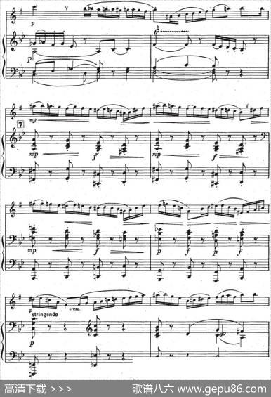 GlazunovOp.109（格拉组诺夫协奏曲Op.109）（萨克斯+钢琴伴奏）|格拉组诺夫