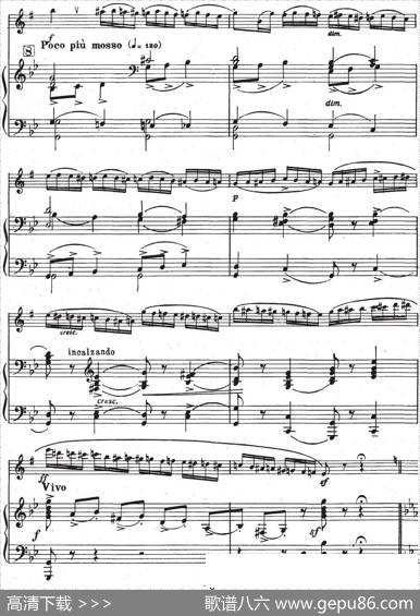 GlazunovOp.109（格拉组诺夫协奏曲Op.109）（萨克斯+钢琴伴奏）|格拉组诺夫