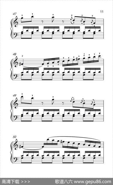第九级1.C大调奏鸣曲第一乐章Hob.XVI50（中央音乐学院钢琴（业余）考级教程7-9级）|[奥]海顿