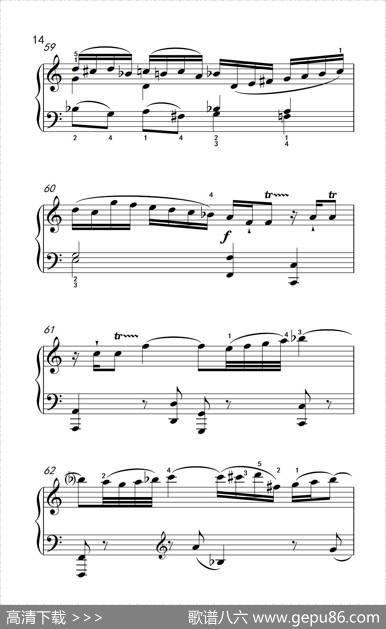 第九级1.C大调奏鸣曲第一乐章Hob.XVI50（中央音乐学院钢琴（业余）考级教程7-9级）|[奥]海顿