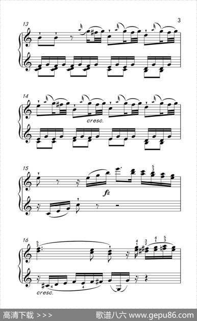 第九级1.C大调奏鸣曲第一乐章Hob.XVI50（中央音乐学院钢琴（业余）考级教程7-9级）|[奥]海顿