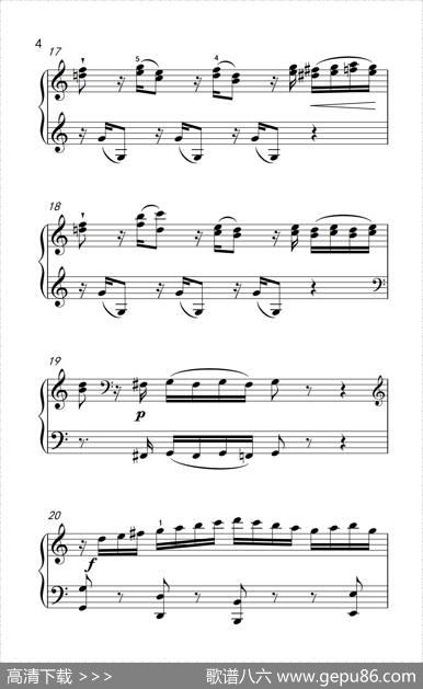 第九级1.C大调奏鸣曲第一乐章Hob.XVI50（中央音乐学院钢琴（业余）考级教程7-9级）|[奥]海顿