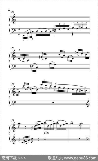 第九级1.C大调奏鸣曲第一乐章Hob.XVI50（中央音乐学院钢琴（业余）考级教程7-9级）|[奥]海顿