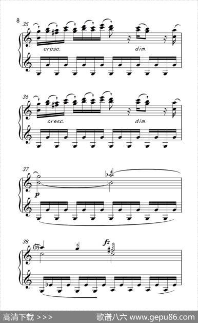 第九级1.C大调奏鸣曲第一乐章Hob.XVI50（中央音乐学院钢琴（业余）考级教程7-9级）|[奥]海顿