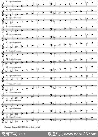Changes（爵士乐和弦教材）（P61-80）