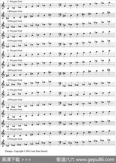 Changes（爵士乐和弦教材）（P61-80）