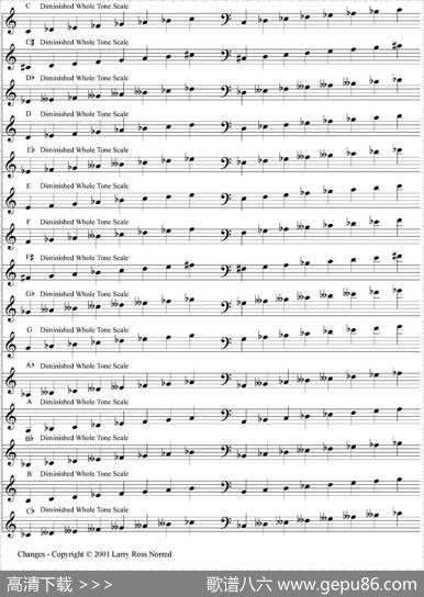 Changes（爵士乐和弦教材）（P101-125）