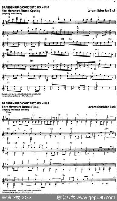 TheRealLittleClassicalFakeBook（P21-40）