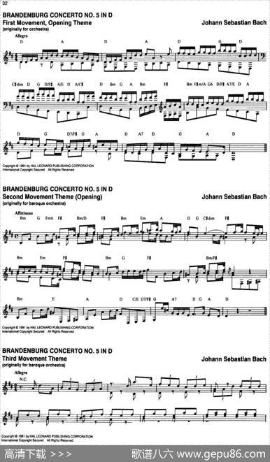 TheRealLittleClassicalFakeBook（P21-40）