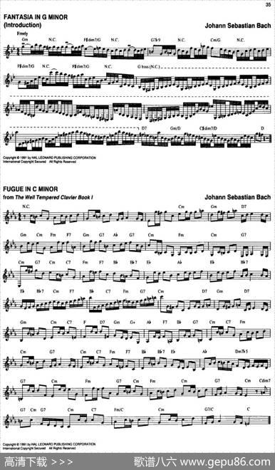 TheRealLittleClassicalFakeBook（P21-40）