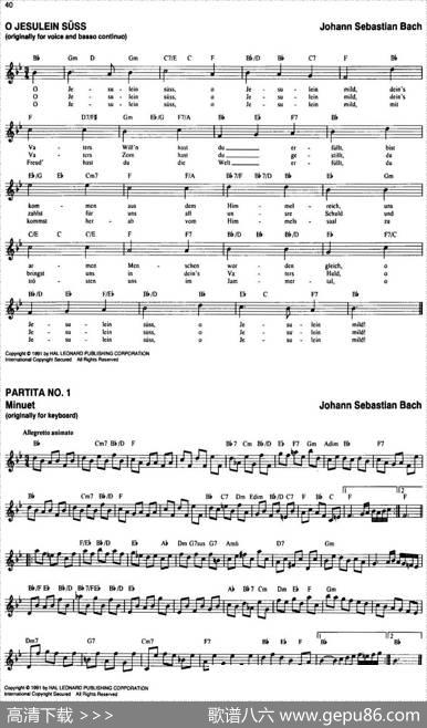 TheRealLittleClassicalFakeBook（P21-40）