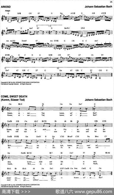 TheRealLittleClassicalFakeBook（P21-40）