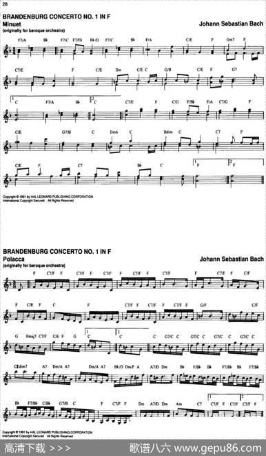 TheRealLittleClassicalFakeBook（P21-40）