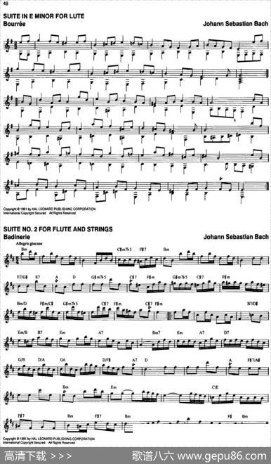 TheRealLittleClassicalFakeBook（P41-60）