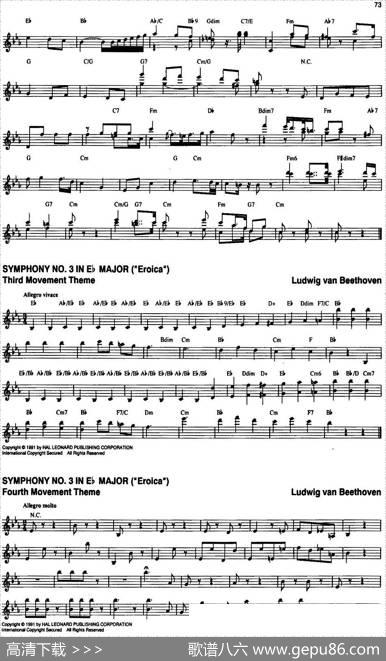 TheRealLittleClassicalFakeBook（P61-80）