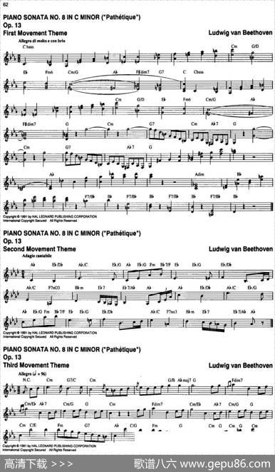 TheRealLittleClassicalFakeBook（P61-80）