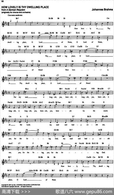 TheRealLittleClassicalFakeBook（P81-100）