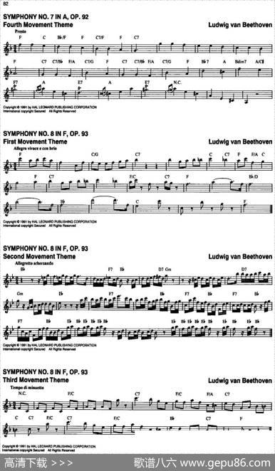 TheRealLittleClassicalFakeBook（P81-100）