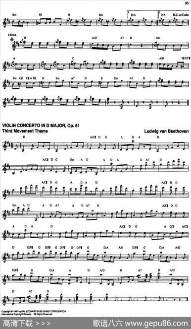 TheRealLittleClassicalFakeBook（P81-100）