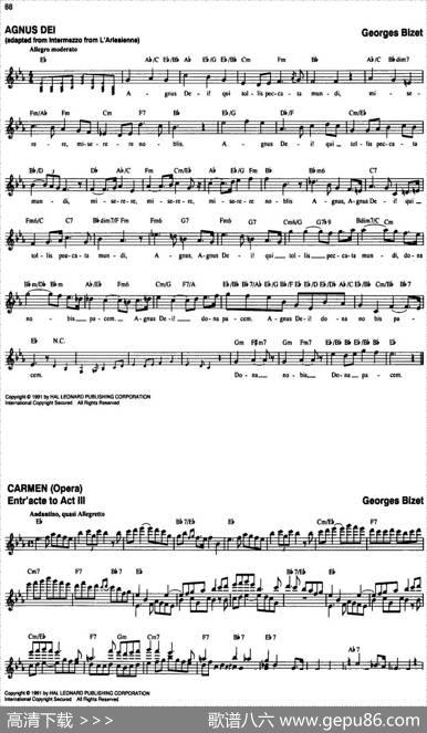 TheRealLittleClassicalFakeBook（P81-100）