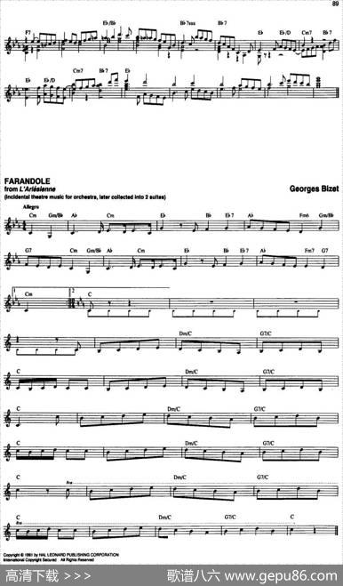 TheRealLittleClassicalFakeBook（P81-100）