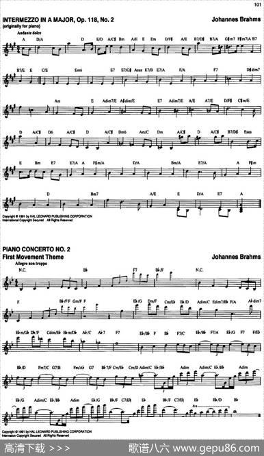 TheRealLittleClassicalFakeBook（P101-120）