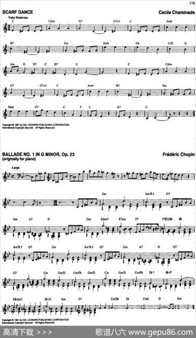 TheRealLittleClassicalFakeBook（P101-120）