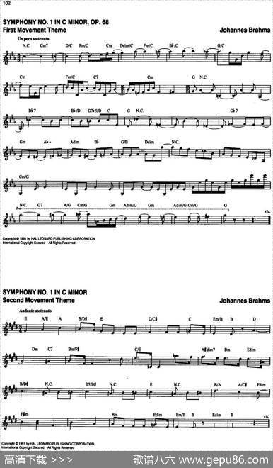 TheRealLittleClassicalFakeBook（P101-120）