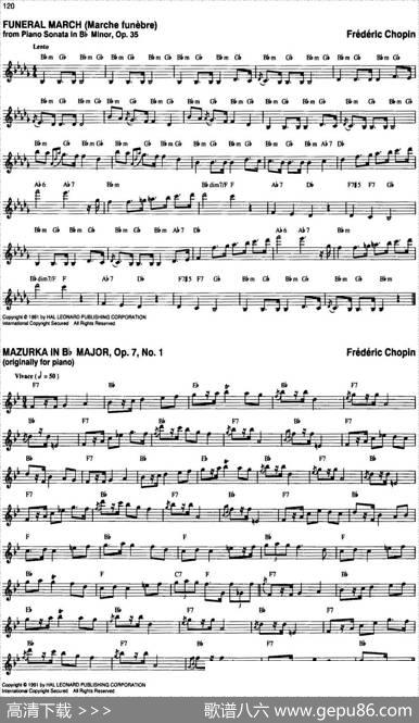 TheRealLittleClassicalFakeBook（P101-120）