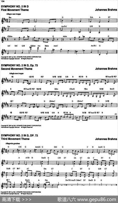 TheRealLittleClassicalFakeBook（P101-120）