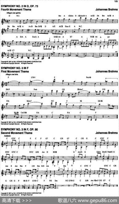 TheRealLittleClassicalFakeBook（P101-120）