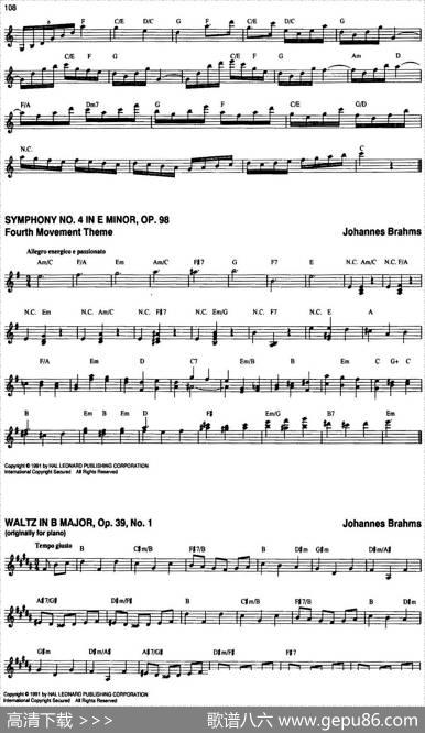 TheRealLittleClassicalFakeBook（P101-120）