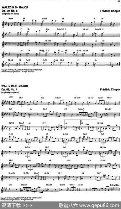 TheRealLittleClassicalFakeBook（P121-140）