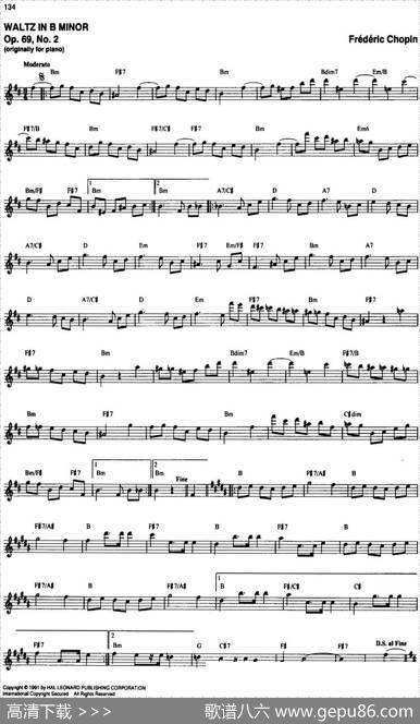 TheRealLittleClassicalFakeBook（P121-140）