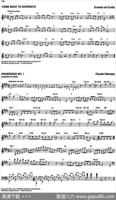 TheRealLittleClassicalFakeBook（P121-140）