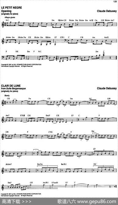 TheRealLittleClassicalFakeBook（P121-140）