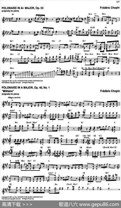 TheRealLittleClassicalFakeBook（P121-140）