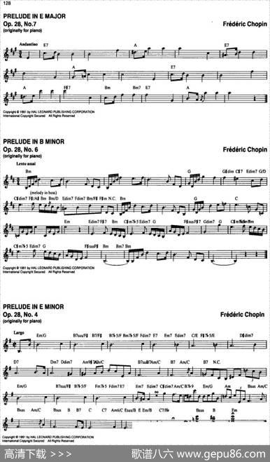 TheRealLittleClassicalFakeBook（P121-140）
