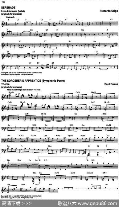 TheRealLittleClassicalFakeBook（P141-160）