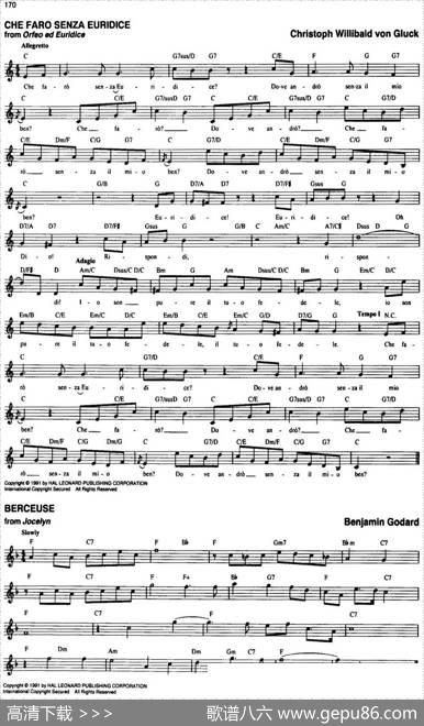 TheRealLittleClassicalFakeBook（P161-180）